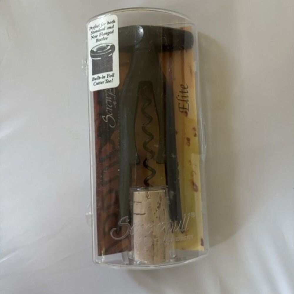 VTG Screwpull by Le Creuset Elite Self-Pulling Corkscrew & Foil Cutter -France